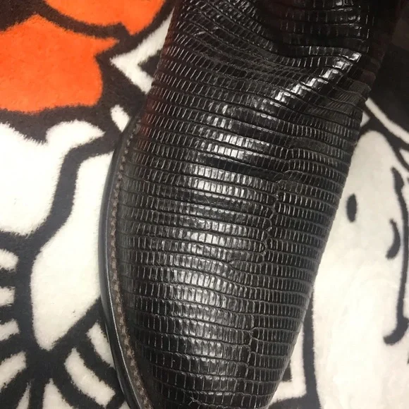 Tecovas Rich Dark Brown Cowboy Boots 1007 12EE 95635 V08 19A - Picture 4 of 8